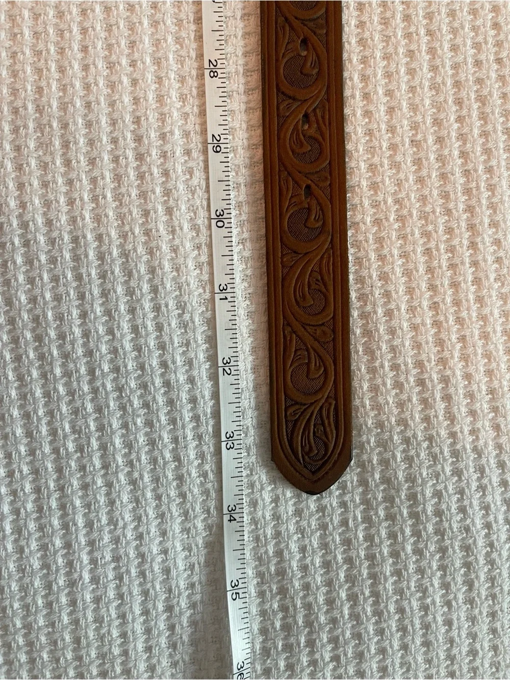 JUSTIN BOOTS GIRL'S WESTERN SCROLL HEART BELT